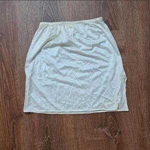 Vintage Short Slip Skirt